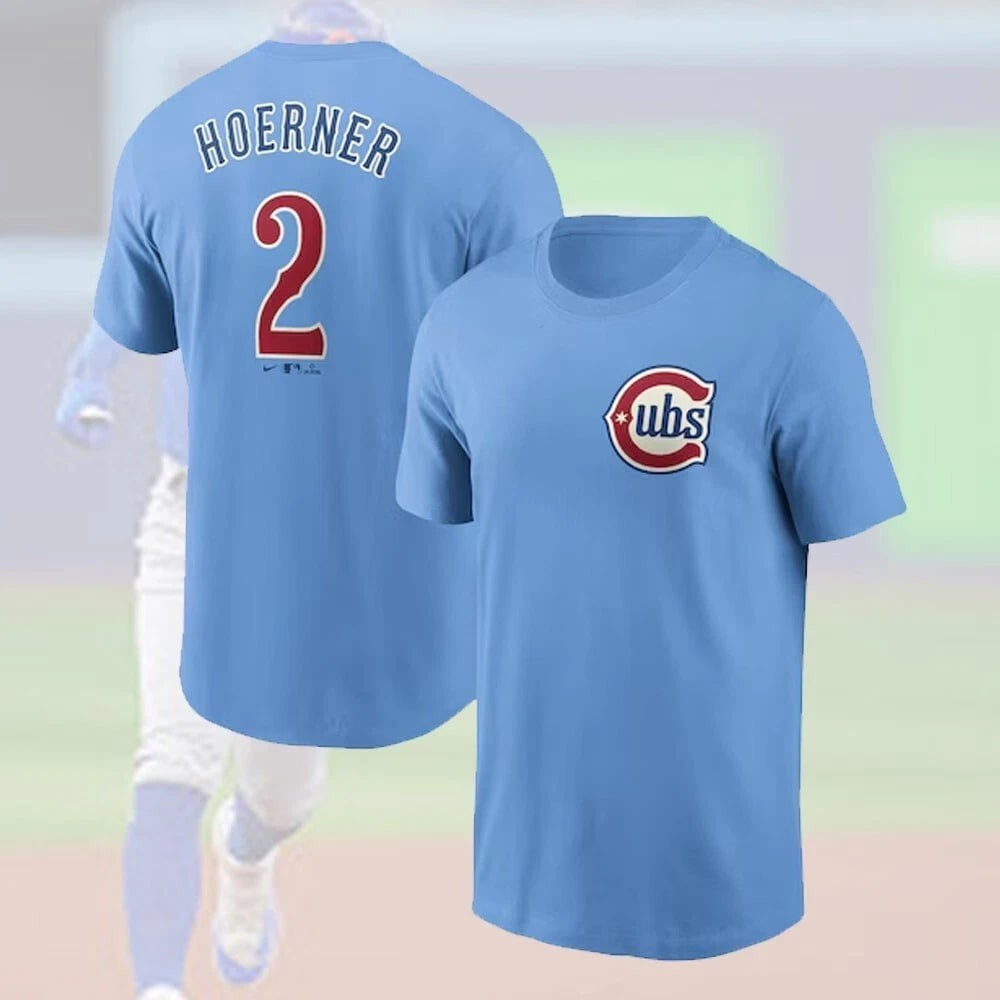 HOT! Nico #12 Hoerner Baseball Team Name & Number Player Gift For Fans gallery