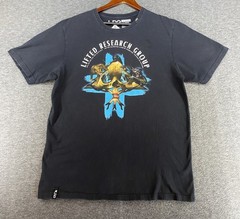 Lifted Research Group Angry Lion Gorilla Black Graphic T-Shirt Men’s XL SEE PIC
