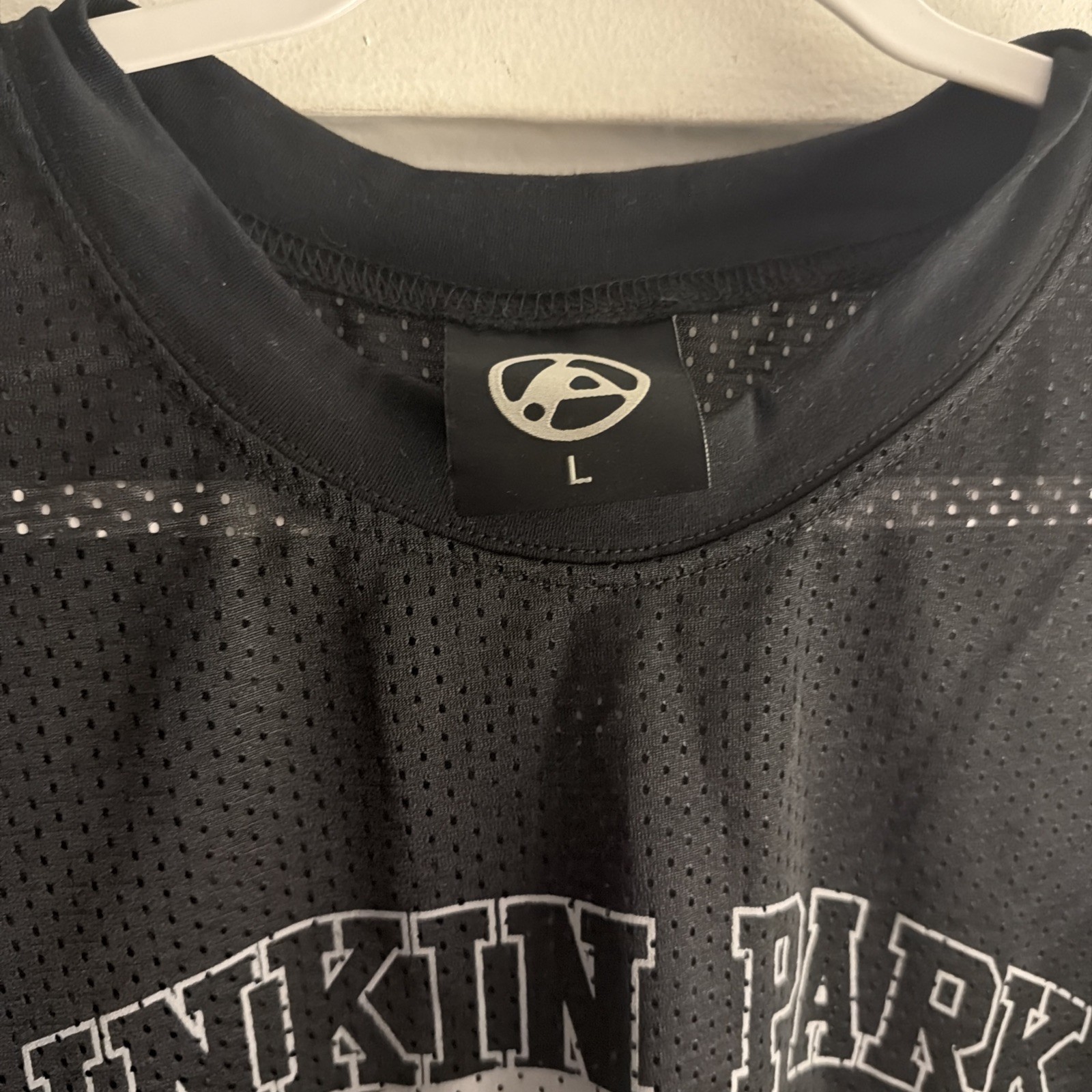 Linkin Park 2025 Tour Football Jersey Mesh Large Front Print Not Perfect gallery