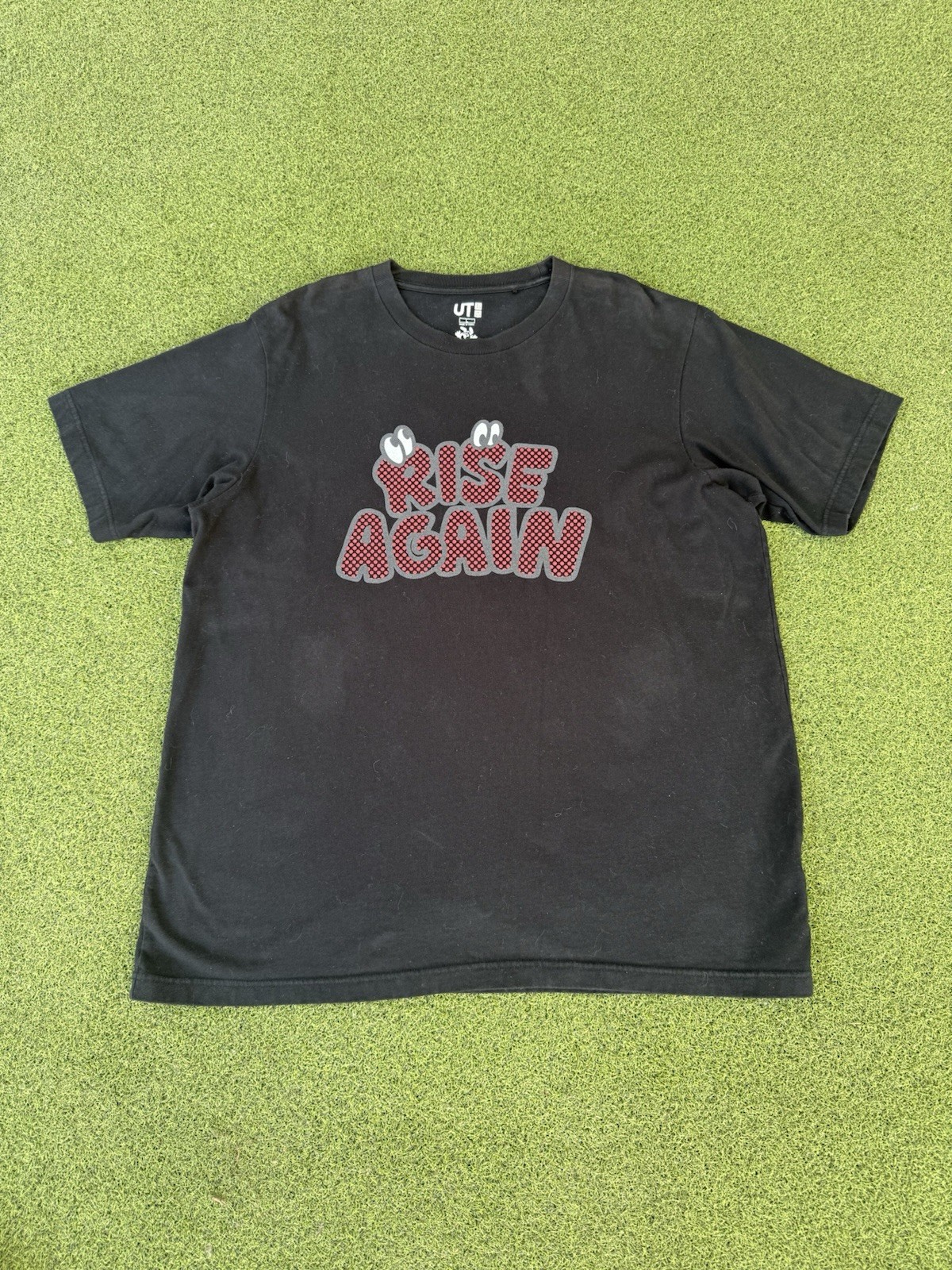 MODERN DESIGNER LUXURY UNIQLO RARE COLLAB VERDY RISE AGAIN GRAPHIC ARTISTIC TEE