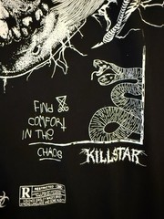 Killstar Raise Hell Black Short Sleeve T-shirt Men’s Sz L