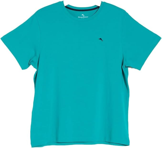 Tommy Bahama Short Sleeve Crew Neck Top, Jade, Large