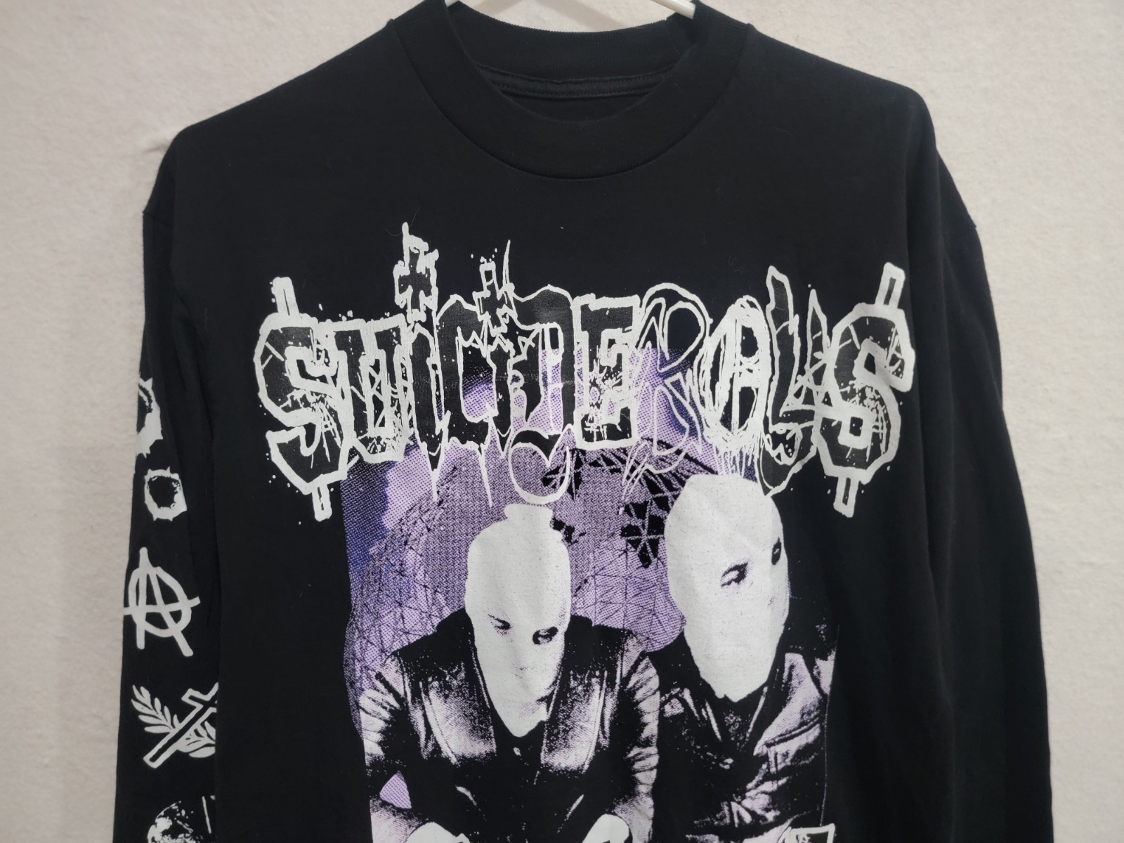 Suicideboys GreyDay Tour Shirt Sz M 2023 G59 $uicideboy$ Black Long Sleeve NWOT gallery