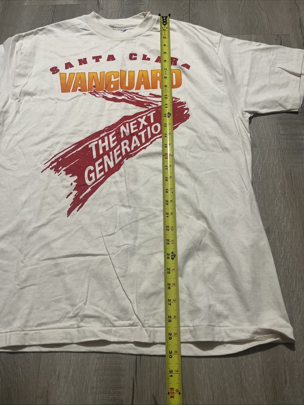 Hanes 1990s Santa Clara Vanguard Next Generation Large Cream Color gallery
