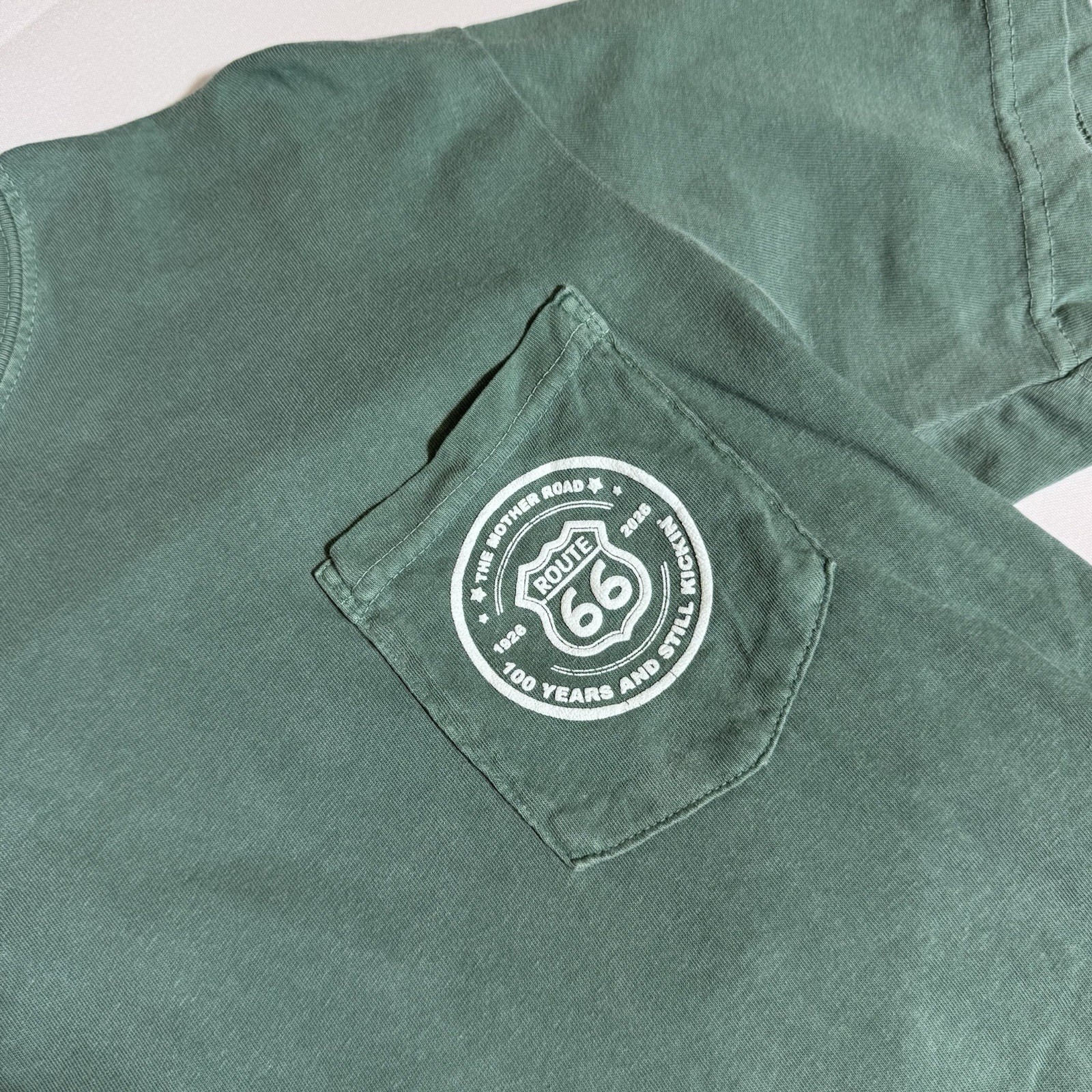 Good Shirts T, Graphic Print, USA, Preshrunk Cotton, Green, Female, Medium gallery