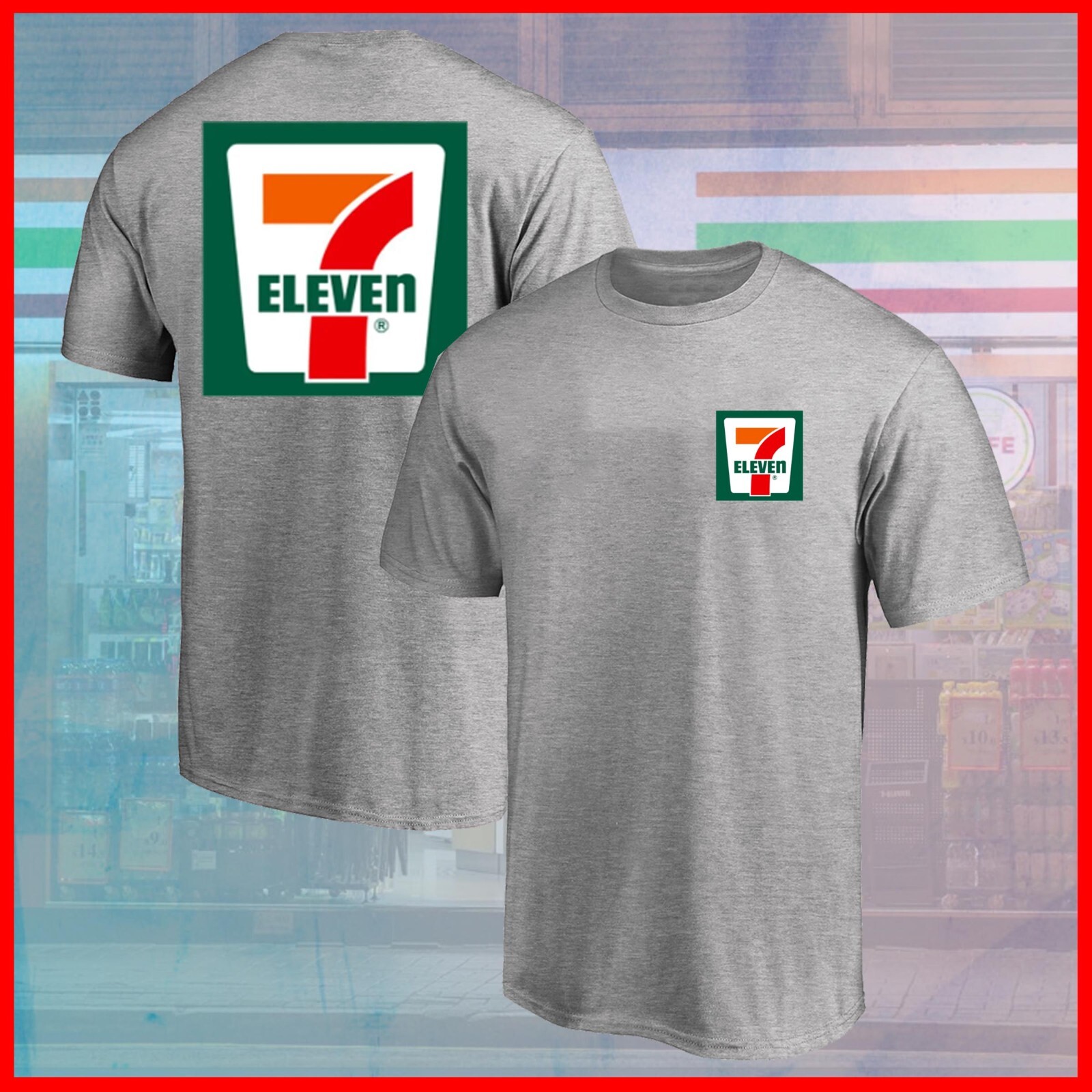 HOT!! 7 Eleven Shirt Seven Eleven Both Sides Unisex T Shirt, Gift For Fan S-5XL gallery