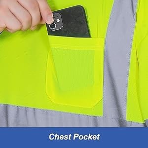 Hi Vis Class 3 T Shirt Reflective Safety Lime Orange Short Long Sleeve HIGH V... gallery