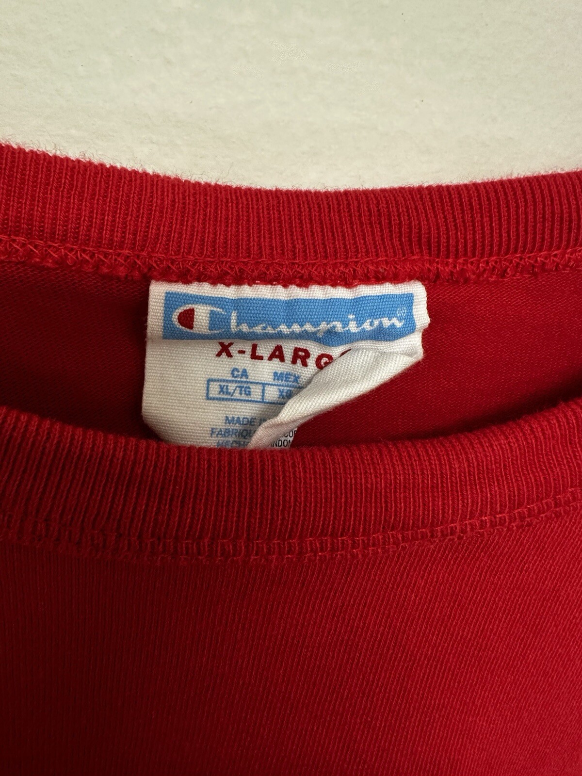 Vintage 90s Champion Ref Long Sleeve T-shirt Spellout Logo XL gallery