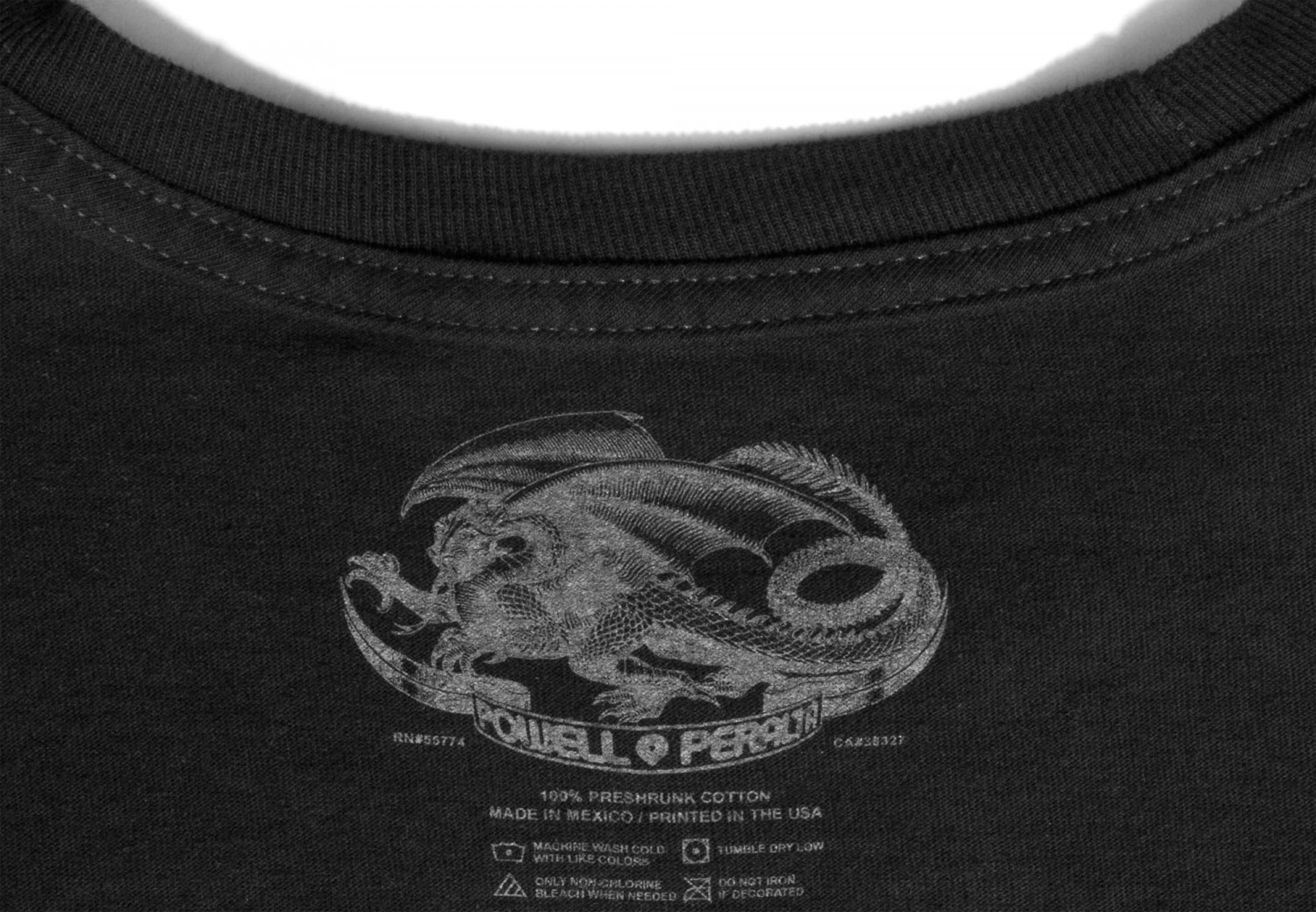 Powell Peralta Mike McGill SKULL AND SNAKE Skateboard T Shirt BLACK gallery