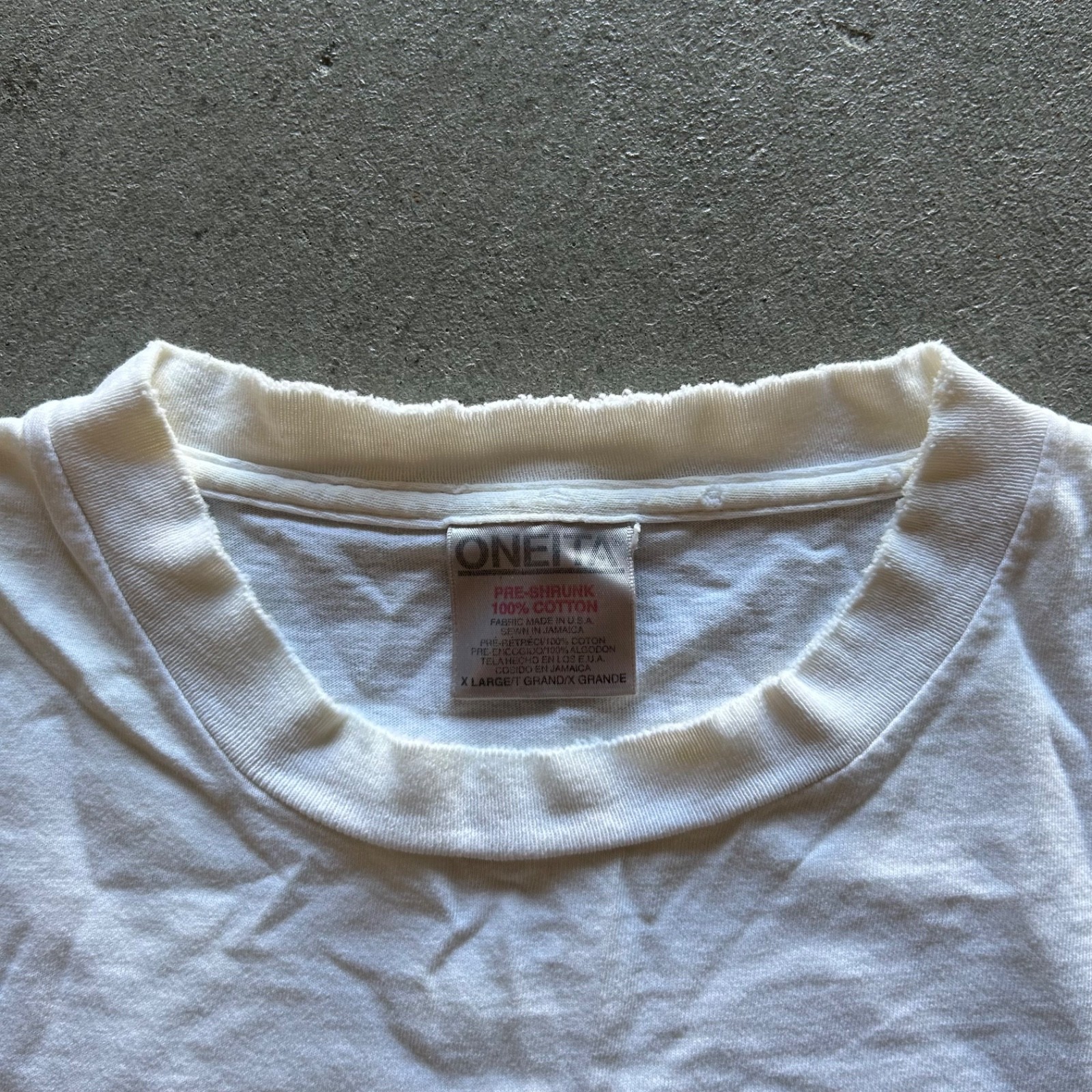 Vintage 90s Bicycle Art Shirt Size XL White Colorful 1992 Andrew Carson Bike gallery