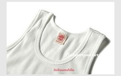 NON STOCK Men Cotton Basic Tank Top Slim Casual Ribbed Sleeveless T-Shirt Beach