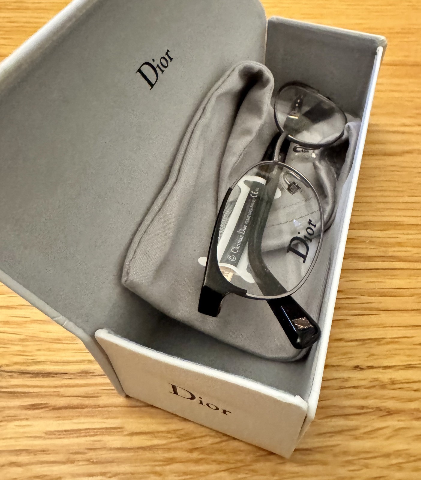 Christian Dior Eyeglasses Frame Women CD3746 Q0H 53-17-140 with case