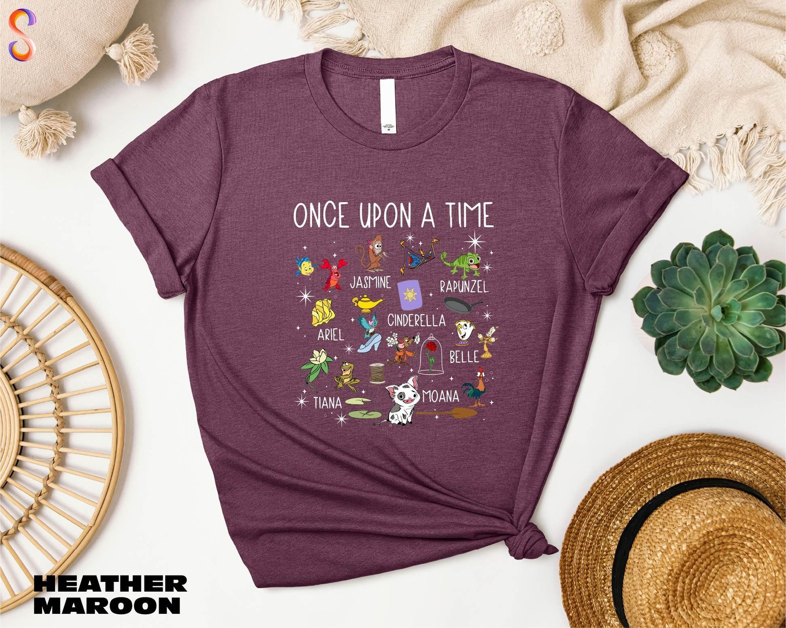 Once Upon A Time Shirt Disney Princess Shirt Magic Kingdom Sweatshirt Disneyland