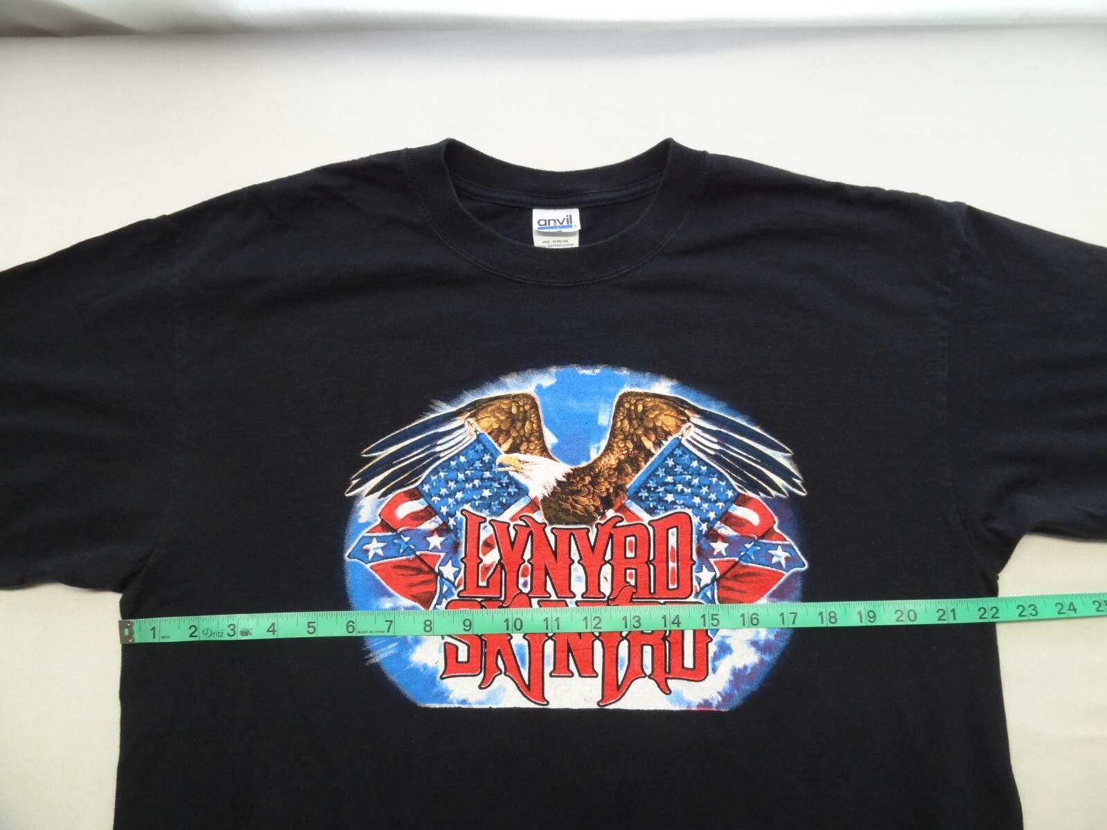 Lynyrd Skynyrd XL Anvil Tour Tee Band Y2K In Skynard We Trust Snake 2-Sided 2000 gallery