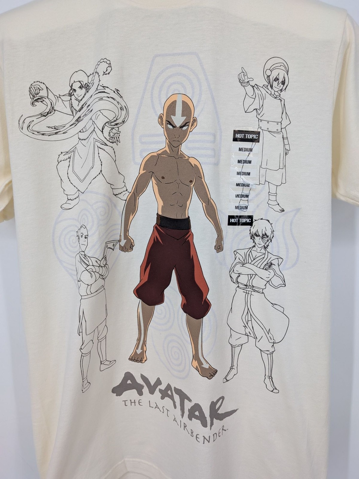 Avatar The Last Airbender Aang Graphic T Shirt Anime Cartoon Neutral Y2K Medium gallery