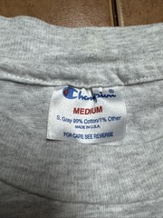 VINTAGE Champion Ohio State Buckeyes Baseball Shirt Sz Med Single Stitch 90s USA