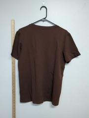 Shein Manfinity Crew Neck ‘A’ Logo Men’s T Shirt Small Reddish Brown