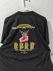 Rangers Us Army Fort Benning Tshirt Xlarge Black Militaria free shipping: B114