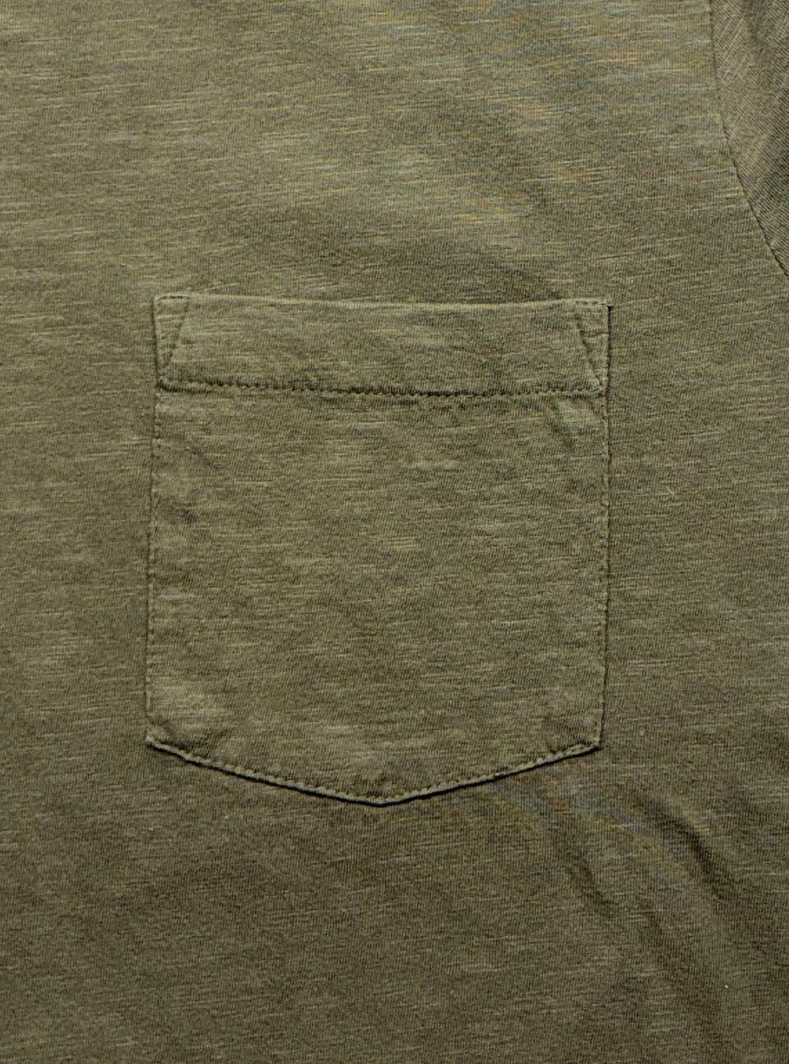 Mutual Weave Men's 3XLT Crew Neck Green Pocket T-Shirt Short Sleeve Pre-owned gallery