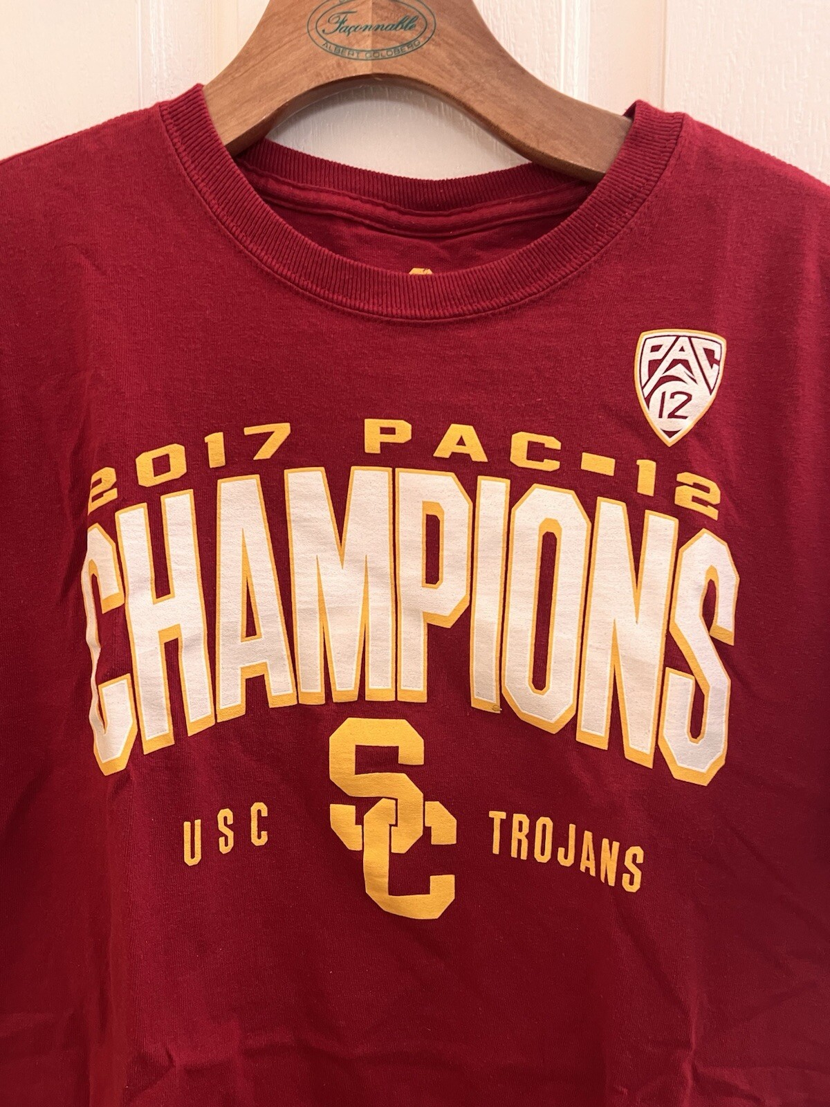 USC PAC 12 2017 Champions T Shirt Size M gallery