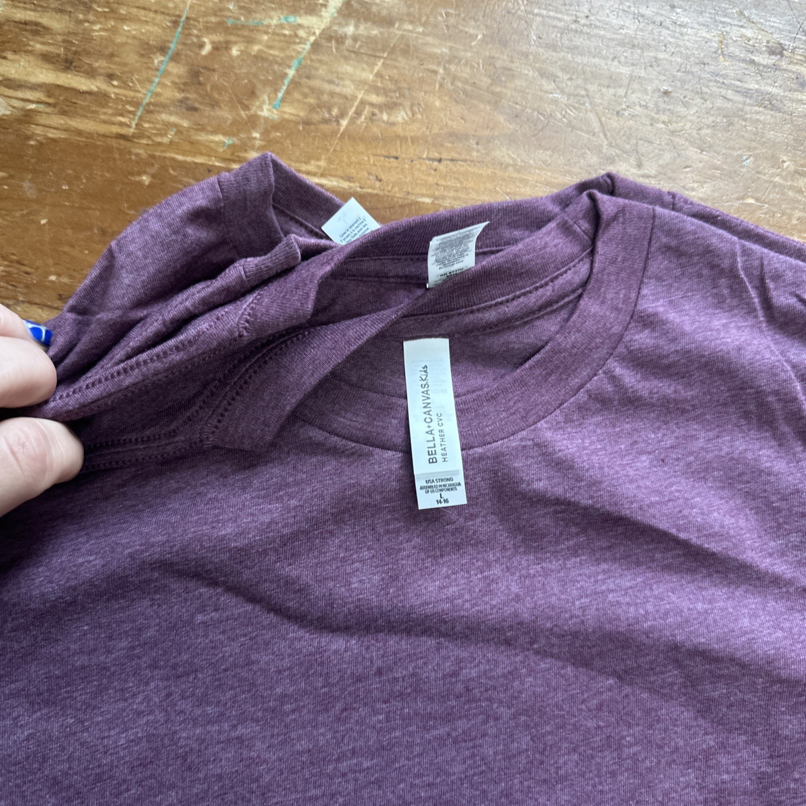 BELLA + CANVAS - Youth CVC Jersey Tee - 3001YCVC gallery