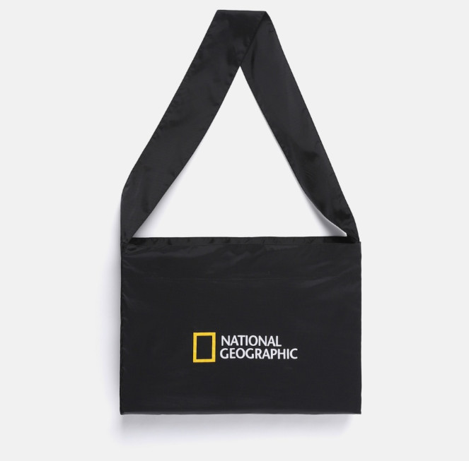 National Geographic Black 3PCS Set T-Shirt Shorts Mini Bag New gallery