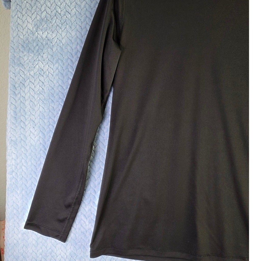 Hanes Sport Mens Black Long Sleeve Performance Tee Shirt Size Medium BKC 09308 gallery