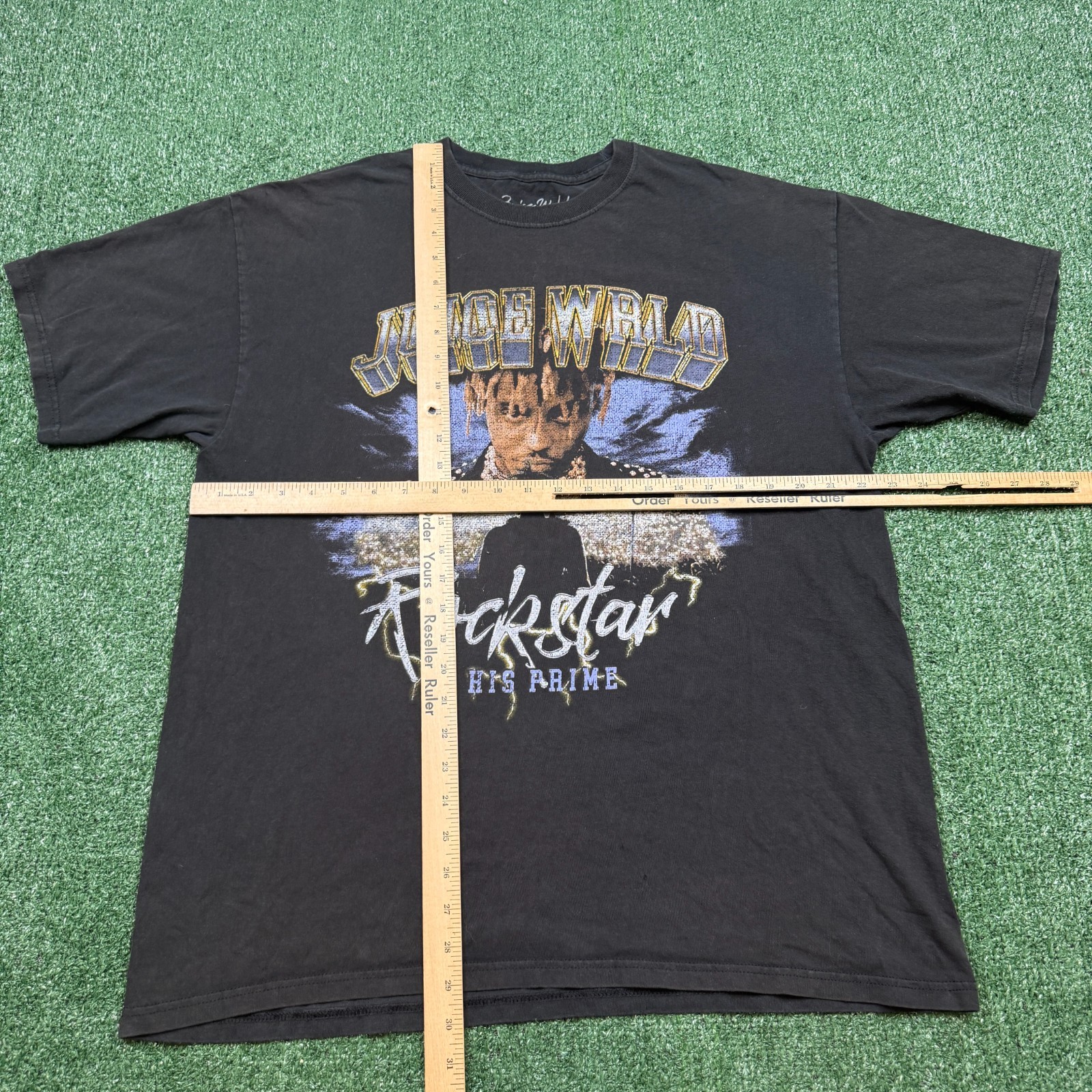 JuiceWrld Graphic T Shirt Men's Size XL Black Short Sleeve Rockstar In His Prime gallery