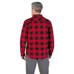 Milwaukee Men’s Large Red GRIDIRON Flannel Shirt