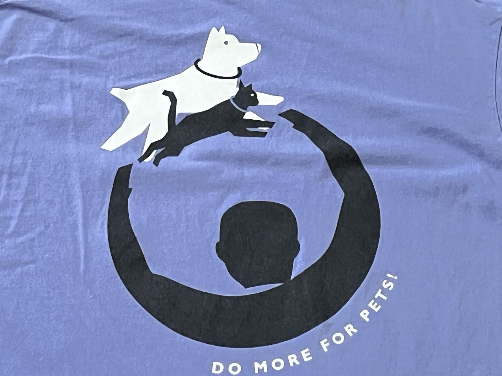 Mahatma Gandhi Purple Mens XL Dogs Cats Do More For Pets Good Treatment T Shirt gallery