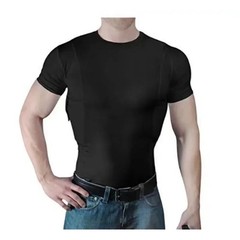 Concealment Clothes Men’S Crew Neck Undercover- Concealed Holster Carry Tops :)