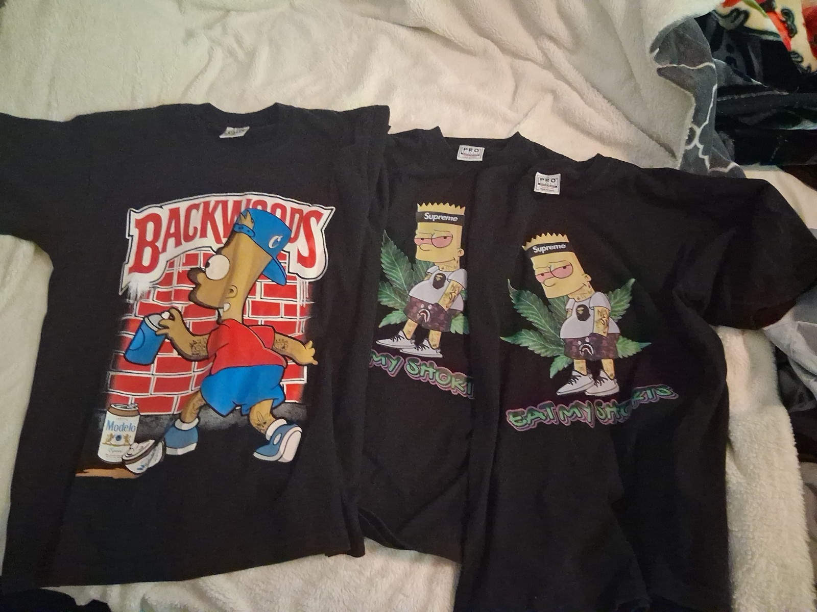 Backwoods T Shirt The Simpsons Bart ALWAYS TRUE Men’s All 3 Shirts