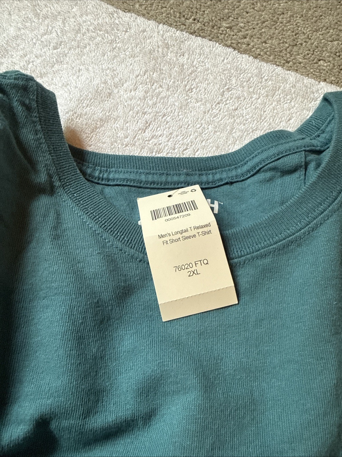 3 pack duluth Trading Co. Longtail T Relaxed Fit T-Shirts Men's 2XL Gray Navy gallery