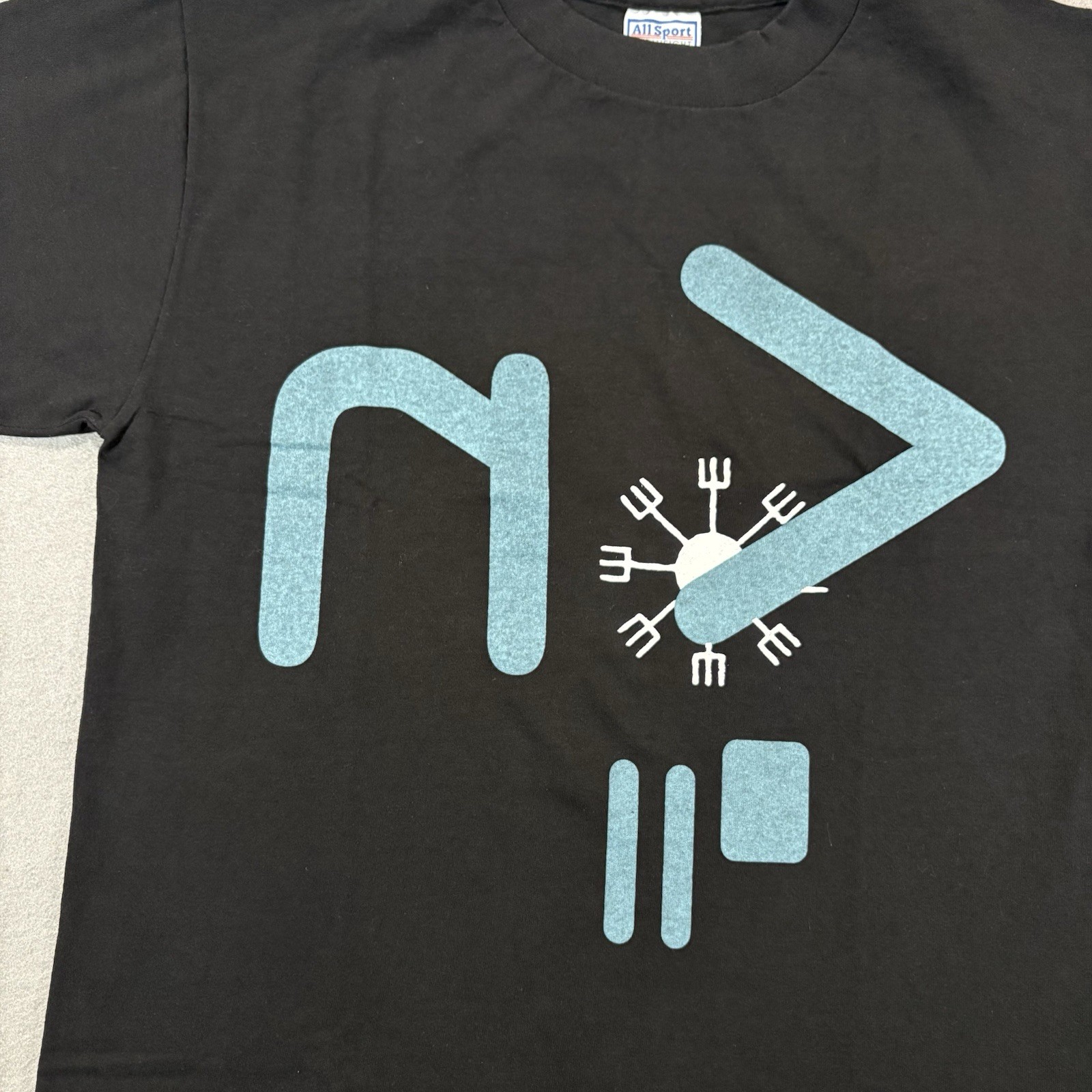 Vintage 90s Nine Inch Nails Dissonance Performance Band T-shirt L Rare Deadstock gallery