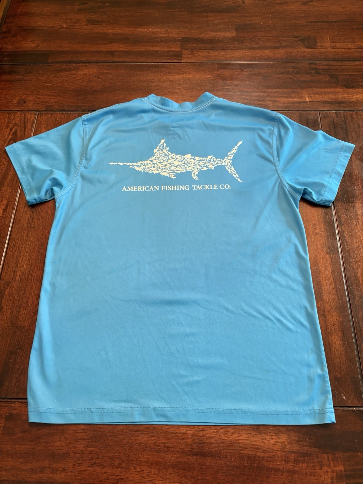 AFTCO Shirt Mens Small Performance Fishing T-Shirt American Fishing Tackle Co gallery