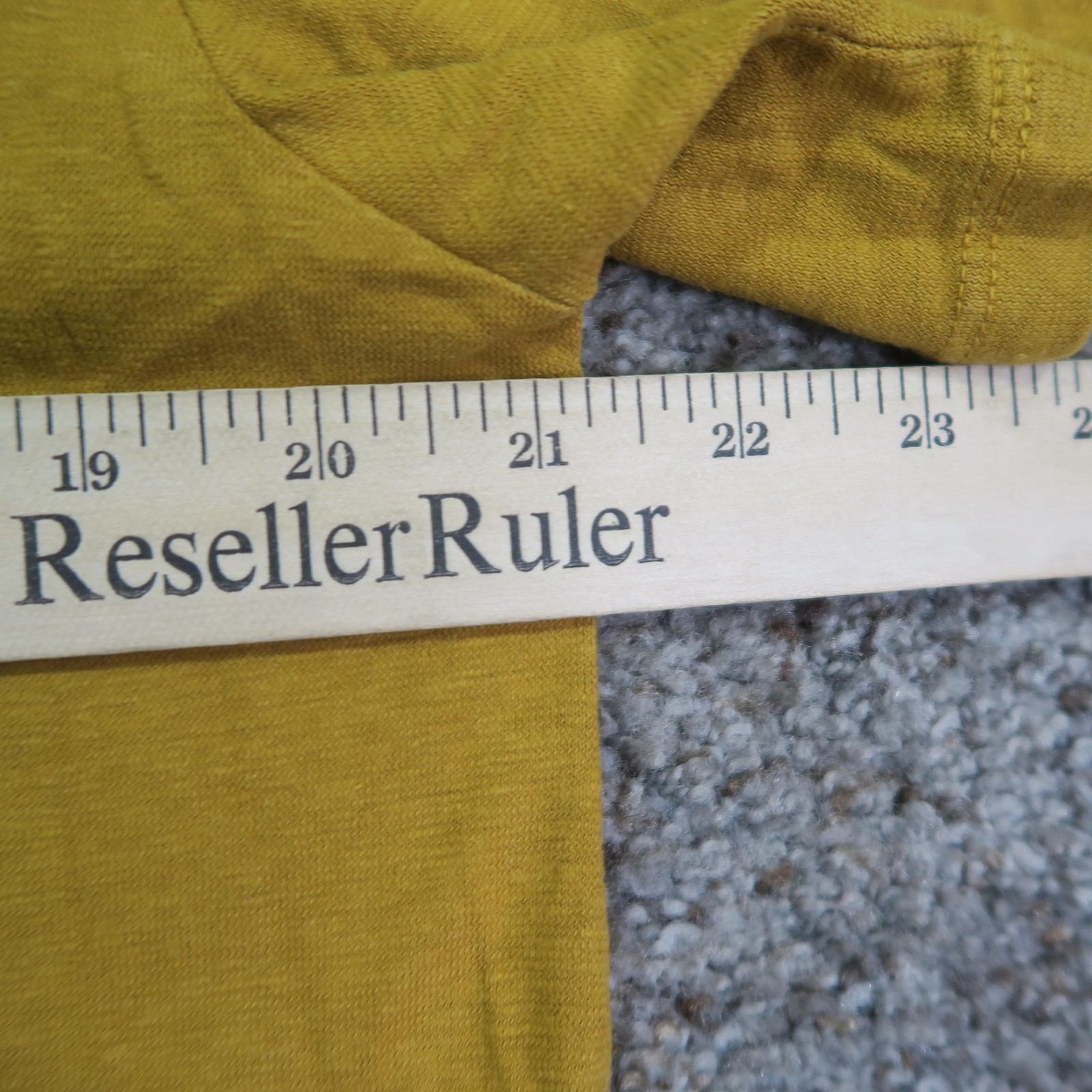 NWT Jungmaven Shirt Mens Large Yellow Hemp Organic Cotton Blend Tee USA Crewneck gallery