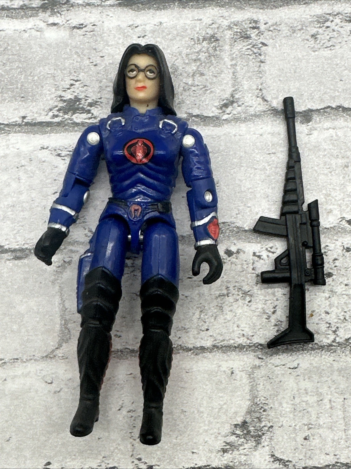 GI Joe Baroness V2 1997 Toys R Us EXCLUSIVE FIGURE with Weapon