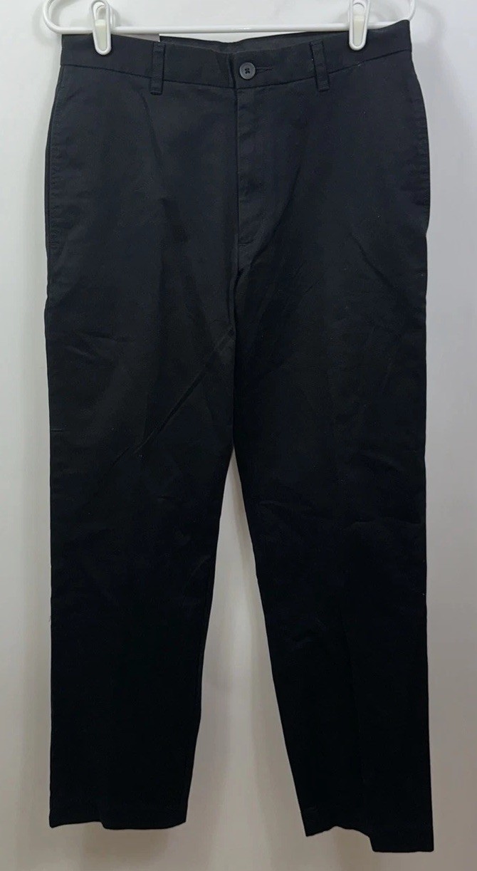 NWT Structure Men’s 31 x 32 Flat Front Black Dress Pants gallery