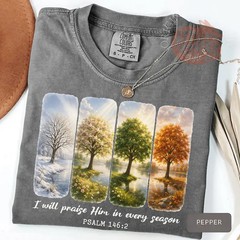 Christian Seasons Tree Comfort Tee