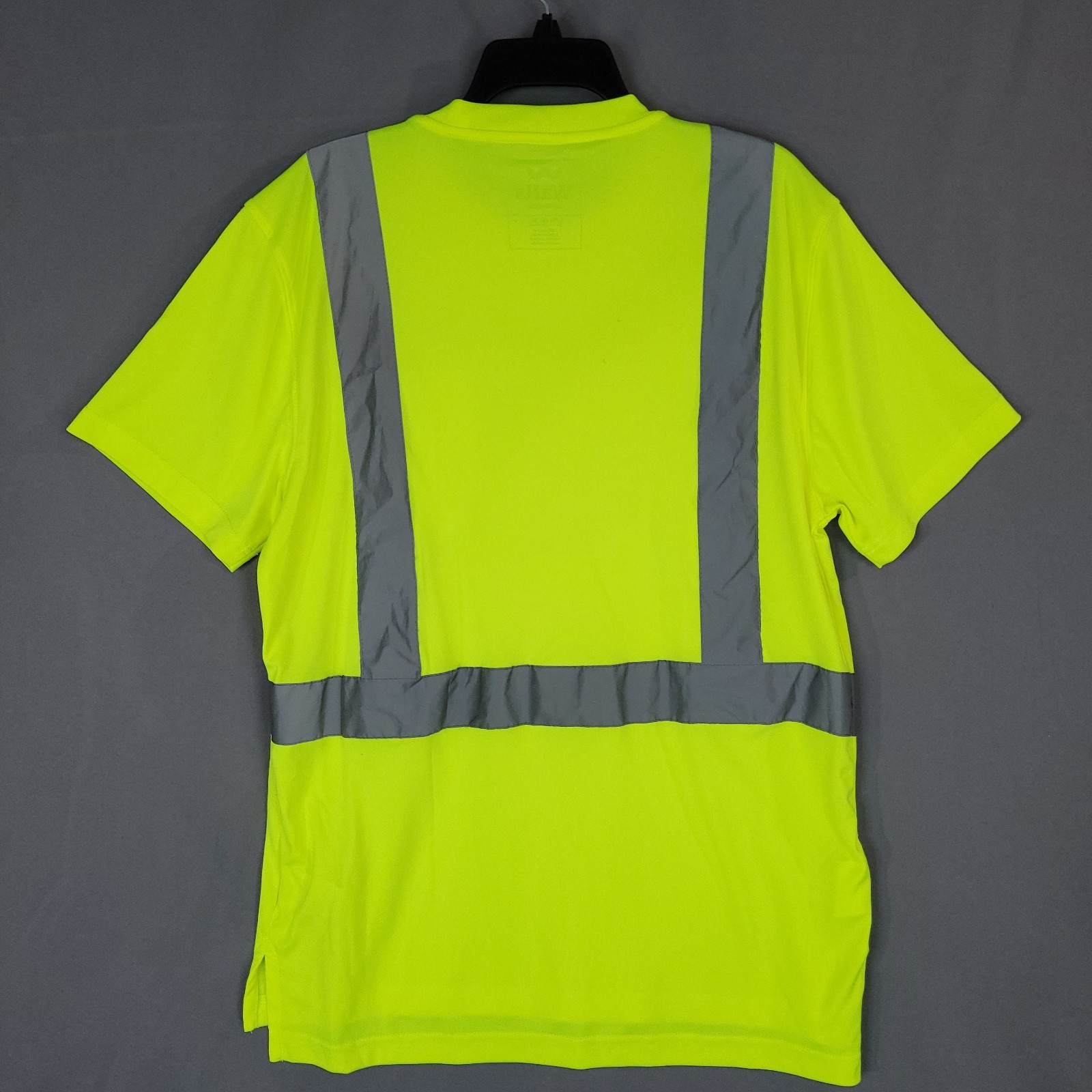 Walls Men’s High Visibility Safety T-Shirt ANSI 2 Yellow Medium Polyester gallery