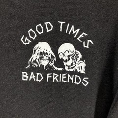 Lurking Class Men’s L Long Sleeve Shirt Good Times Bad Friends Gore Graphics