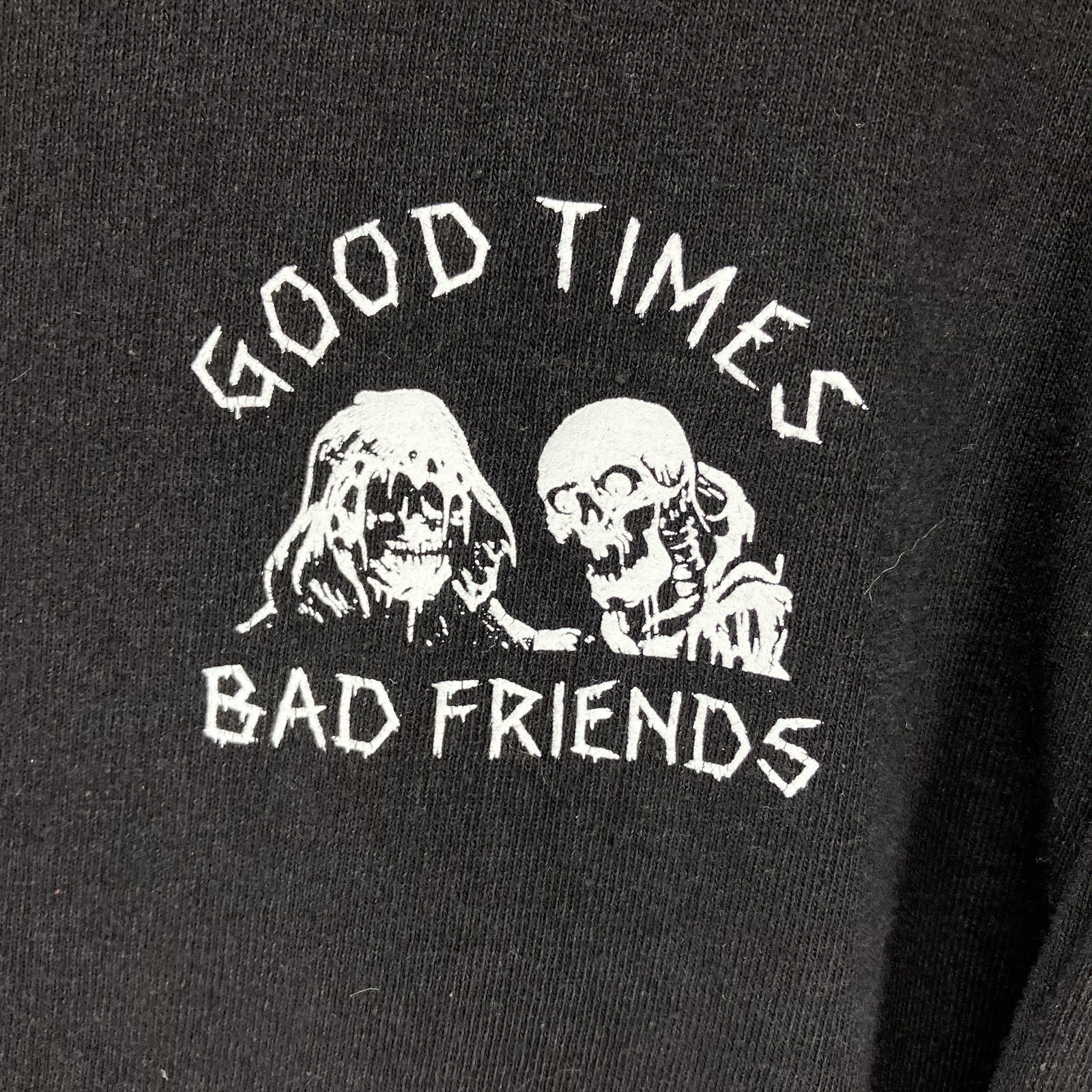 Lurking Class Men’s L Long Sleeve Shirt Good Times Bad Friends Gore Graphics gallery