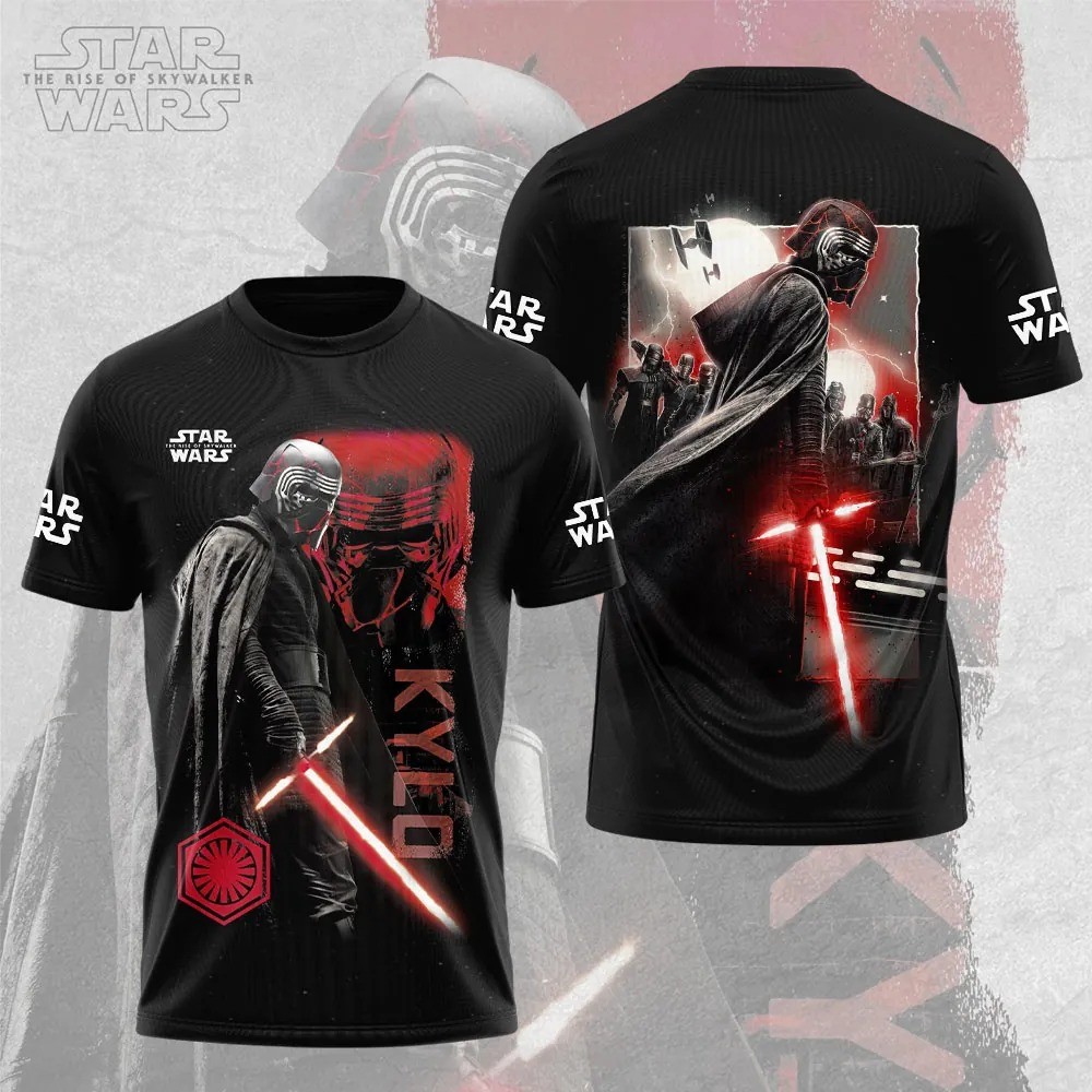 Star Wars 50th Anniversary Kylo Ren T-shirt Size XS-6XL All Over Print gallery