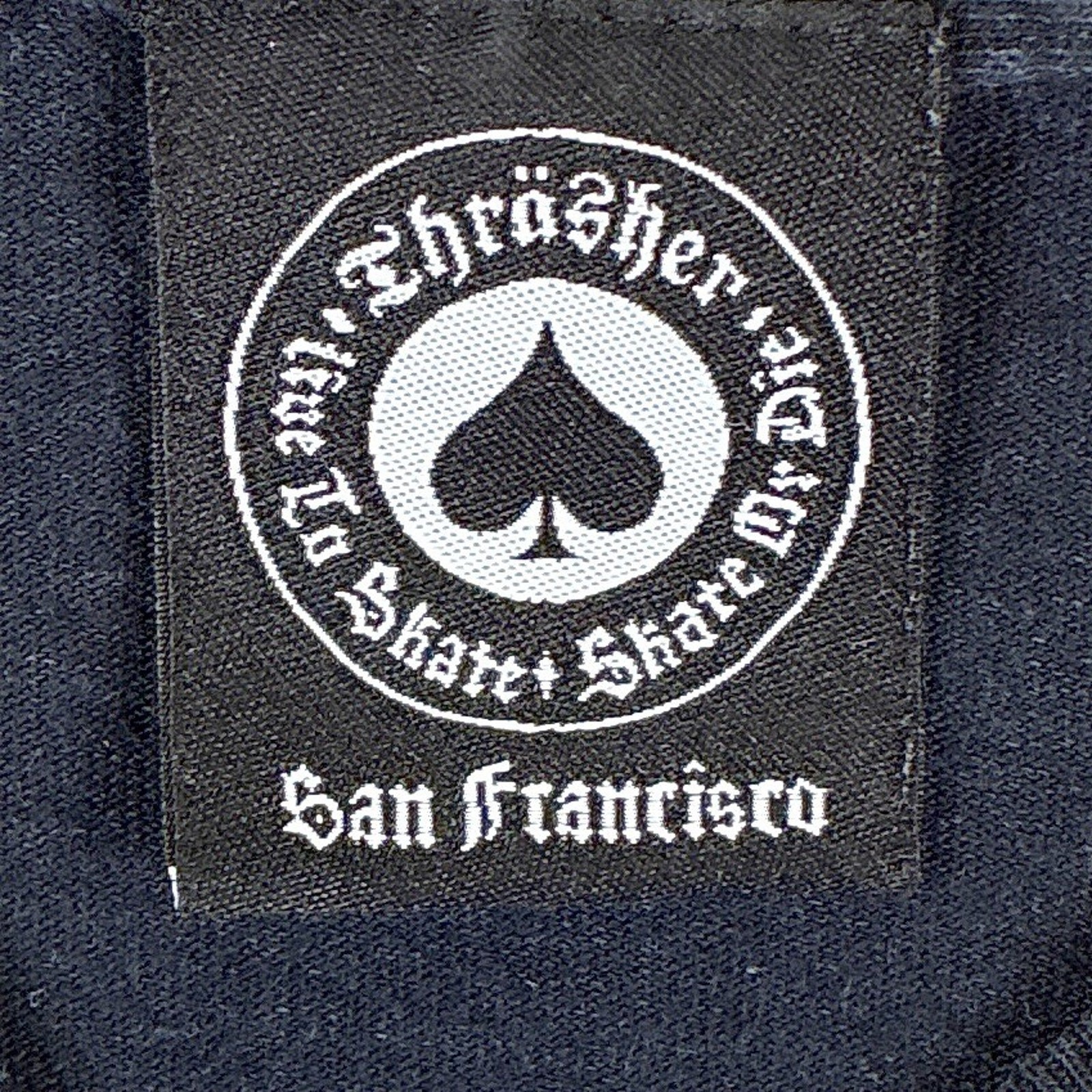 VTG Thrasher Magazine Tshirt Mens L Black Roses Thorns Skate Streetwear Y2K gallery