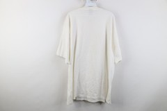 Deadstock Vintage 90s Marithe Francois Girbaud Mens 2XL Box Logo T-Shirt White