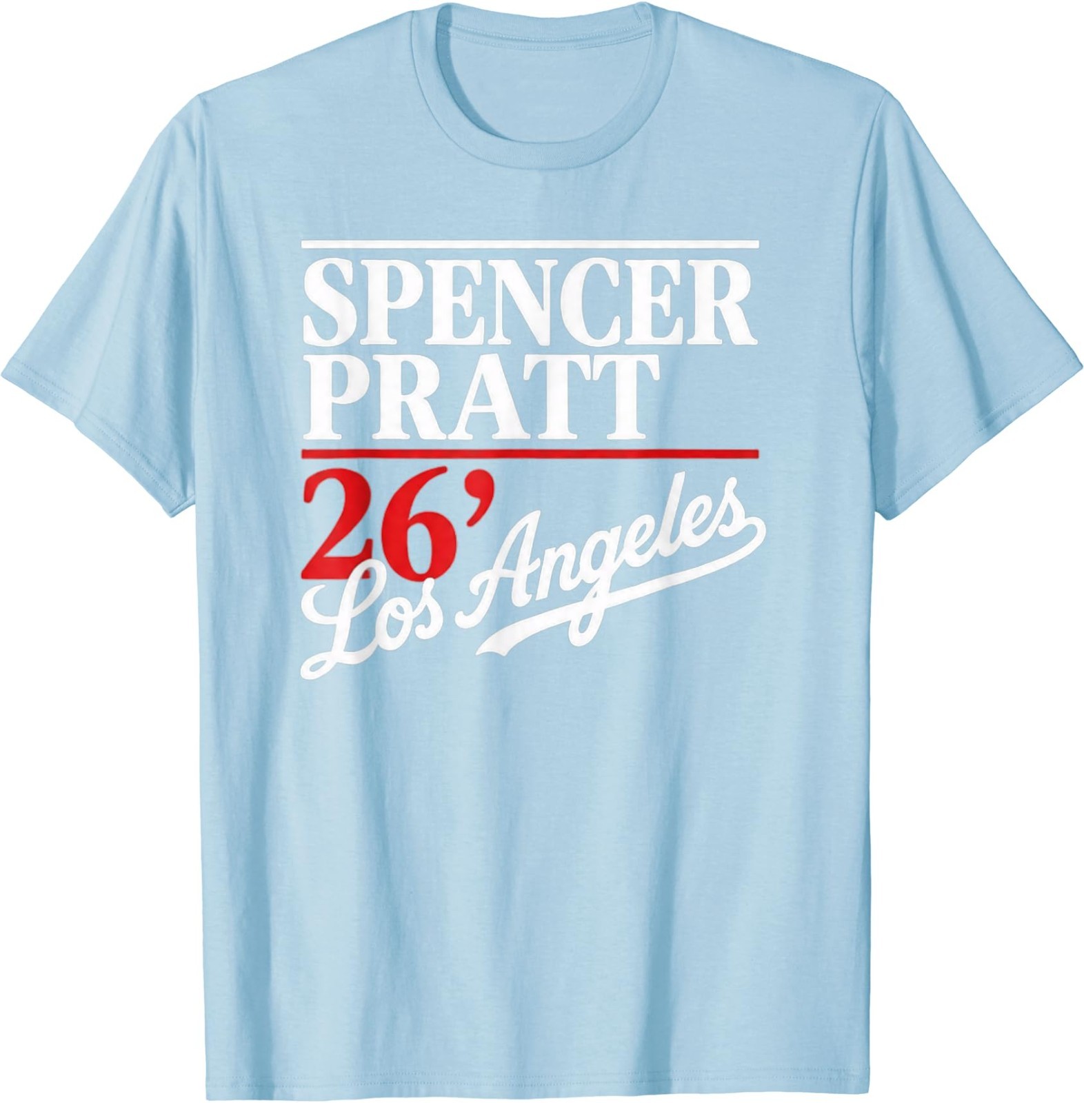 Spencer Pratt for LA Mayor California Vibes Design T-Shirt T-Shirt gallery