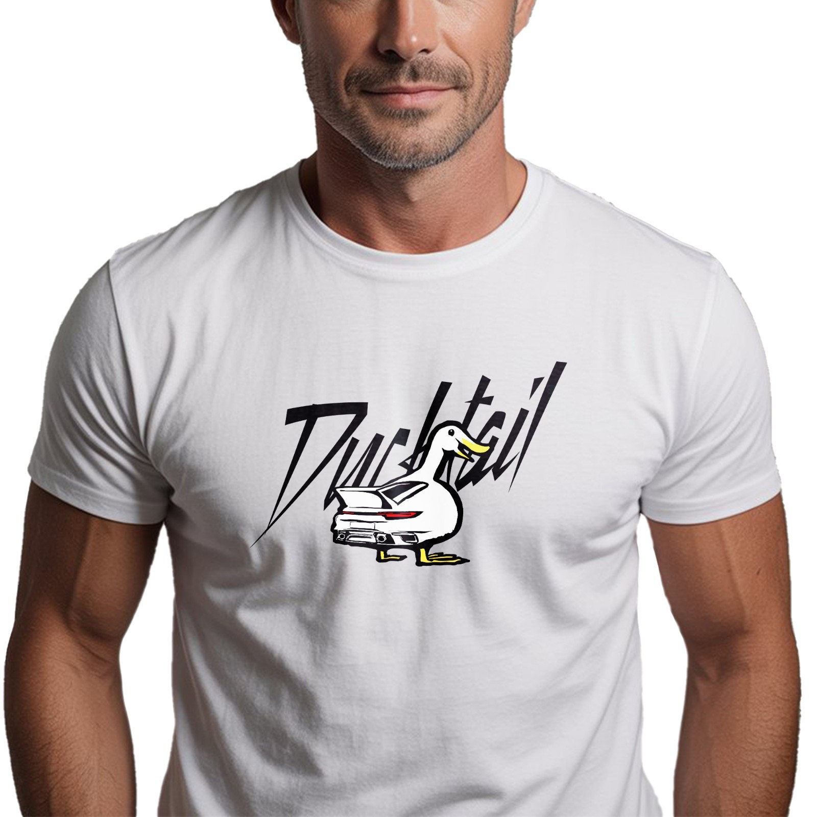 911 Ducktail Sports Car Graphic T-Shirt, Track Racer Tee for Auto Enthusiast gallery