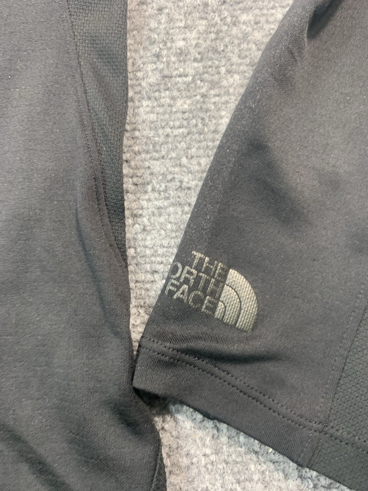 North Face Shirt Mens Small Black Long Sleeve 1/4 Zip Casual Lightweight gallery