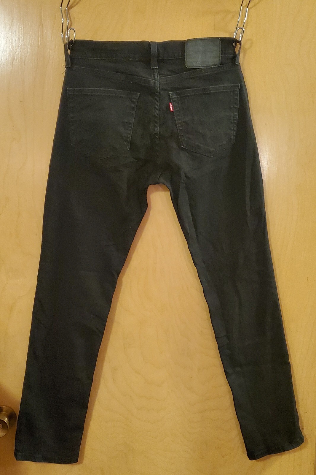 Levi's Strauss & Co. 511 Jeans 32x32 /Black Denim Flat Front Straight Leg gallery