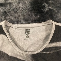 PORSCHE DESIGN SELECTIONS MEN’S HASHTAG GREY T-SHIRT EURO SIZE M = USA SIZE S.